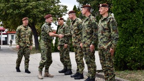 Poseta pančevačkoj kasarni